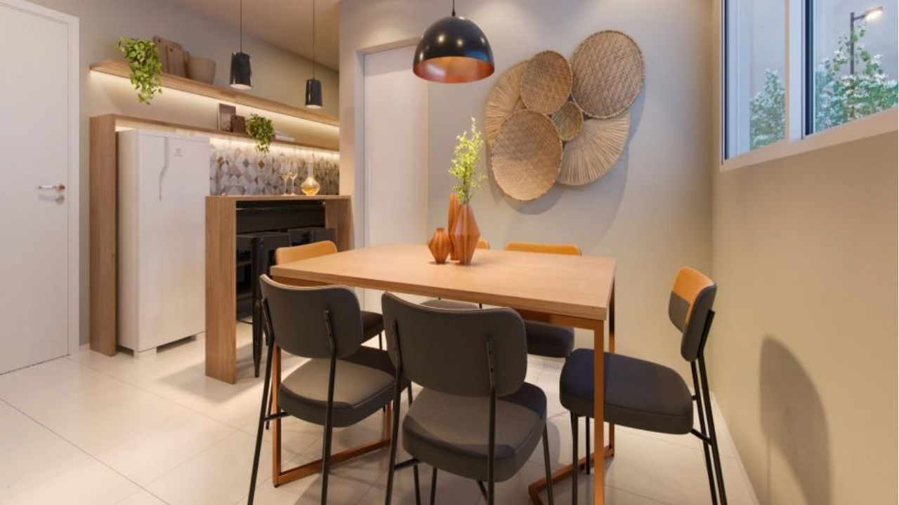 Apartamento Smart Ouro Verde Campinas com sala integrada